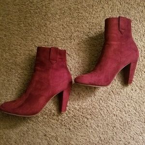 Burgundy Boots